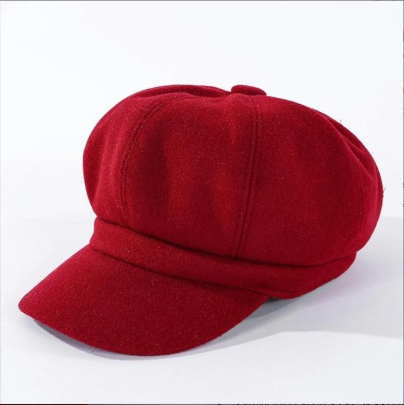 Soft beret style hat womens