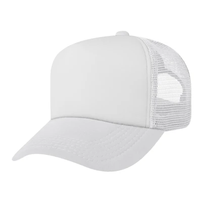 Balta Snapback Trucker kepurė
